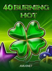 40 Burning Hot Mobile slot by Amusnet