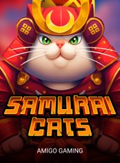 Samurai Cats slot by Amigo Gaming