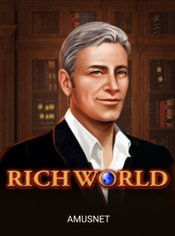 Rich World Mobile slot by Amusnet