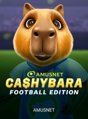 Cashybara Football Edition slot by Amusnet