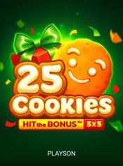 25 Cookies: Hit the Bonus Mobile slot by Playson