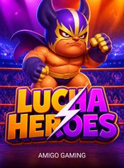 Lucha Heroes slot by Amigo Gaming