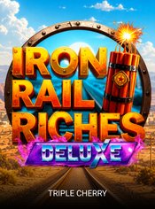 Iron Rail Riches Deluxe slot by Triple Cherry