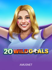20 Wild Goals slot by Amusnet
