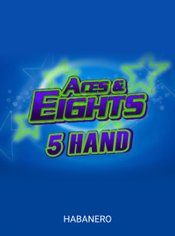 Aces and Eights 5 Hand slot by Habanero
