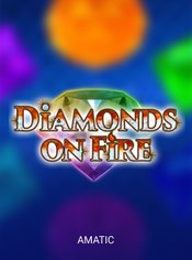 Diamonds on Fire slot by Amatic