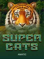 Super Cats slot by Amatic