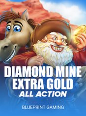Diamond Mine Extra Gold All Action Mobile slot by Blueprint Gaming