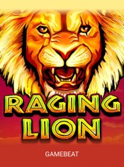 Raging Lion Mobile slot by Gamebeat