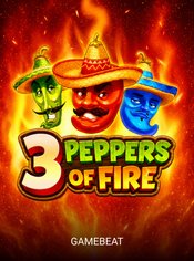 3 Peppers of Fire slot by Gamebeat