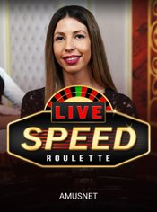 Live Speed Roulette slot by Amusnet