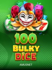 100 Bulky Dice slot by Amusnet