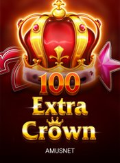 100 Extra Crown slot by Amusnet