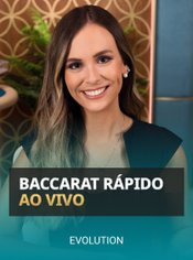 Baccarat Rapido ao Vivo 3 slot by Evolution