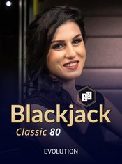 Blackjack Classic 80 slot by Evolution