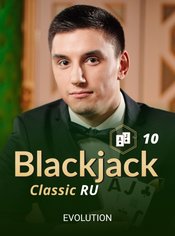 Blackjack Classic Ru 10 slot by Evolution