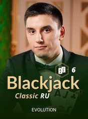 Blackjack Classic Ru 6 slot by Evolution