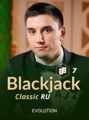 Blackjack Classic Ru 7 slot by Evolution