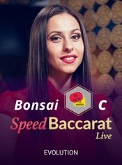 Bonsai Speed Baccarat C slot by Evolution