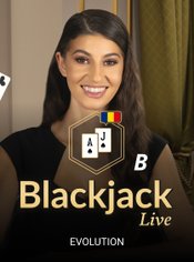 Bucharest Blackjack B slot by Evolution