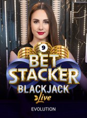 Classic Bet Stacker Blackjack 9 slot by Evolution