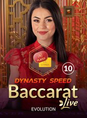 Dynasty Speed Baccarat 10 slot by Evolution