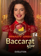 Dynasty Speed Baccarat 14 slot by Evolution