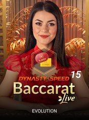 Dynasty Speed Baccarat 15 slot by Evolution