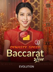 Dynasty Speed Baccarat 2 slot by Evolution