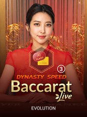 Dynasty Speed Baccarat 3 slot by Evolution