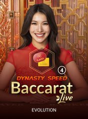 Dynasty Speed Baccarat 4 slot by Evolution