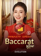 Dynasty Speed Baccarat 5 slot by Evolution