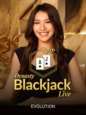 Dynasty VIP Blackjack 5 slot by Evolution