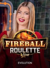 FireBall Roulette slot by Evolution