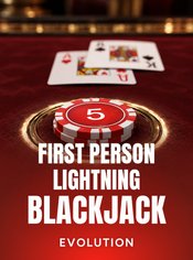 First Person Lightning Blackjack