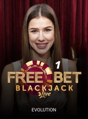Free Bet Blackjack 1 slot by Evolution