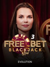 Free Bet Blackjack 3 slot by Evolution