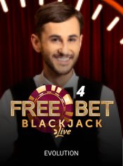 Free Bet Blackjack 4 slot by Evolution