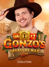 Gonzo’s Treasure Map slot by Evolution