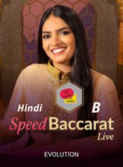 Hindi Speed Baccarat B slot by Evolution