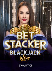 Infinite Bet Stacker Blackjack slot by Evolution