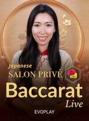 Japanese Salon Prive Baccarat slot by Evolution