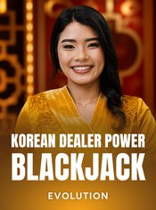 Korean Dealer Power Blackjack