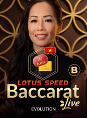 Lotus Speed Baccarat B slot by Evolution