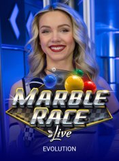 Marble Race slot by Evolution