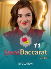 Speed Baccarat 11 slot by Evolution