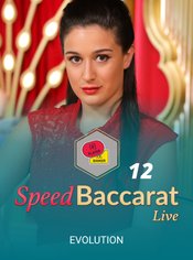 Speed Baccarat 12 slot by Evolution