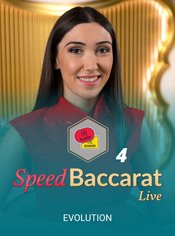 Speed Baccarat 4 slot by Evolution
