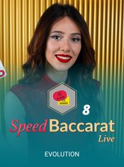 Speed Baccarat 8 slot by Evolution