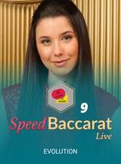 Speed Baccarat 9 slot by Evolution